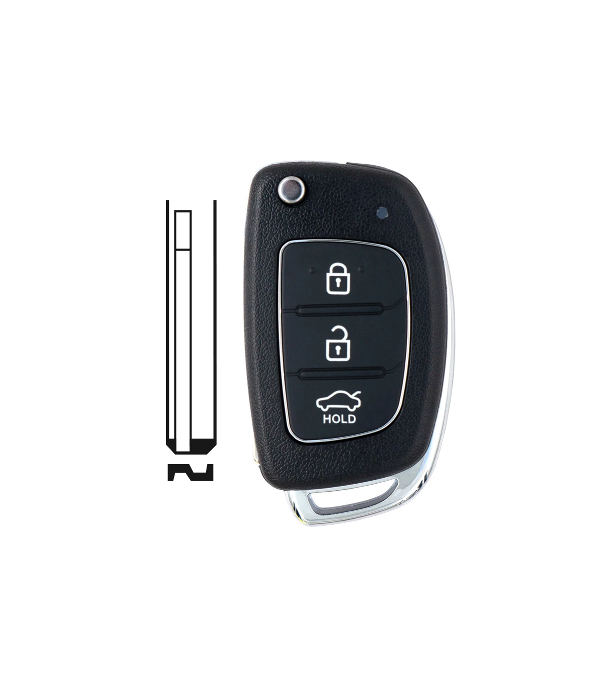 Hyundai, PCF7936-ID46, 95430-1RAB1, Lame HYN17 - photo 3