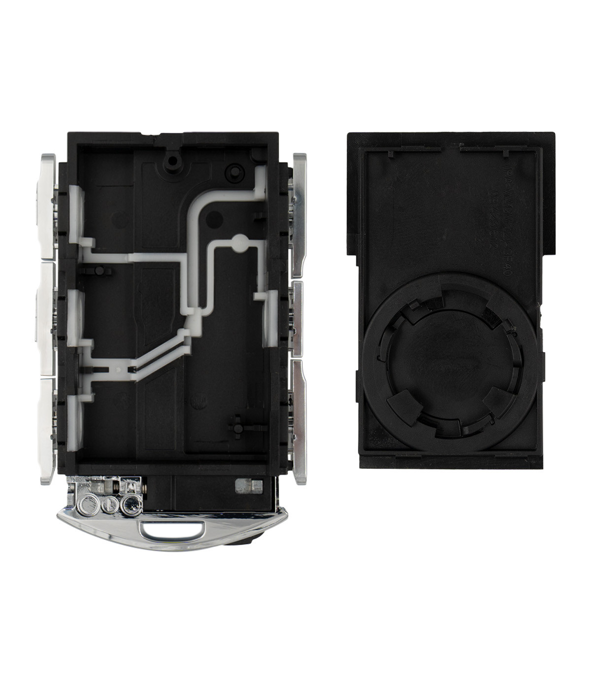 Coque de clé 4 boutons compatible Volvo mains libres lame HU198 - photo 2