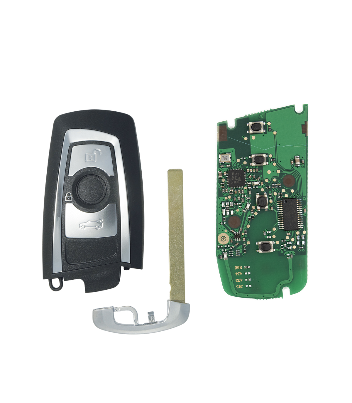 BMW, Série 3, 5, 7, CAS4/CAS4+/FEM, HUF5661, ID49 PCF7945P, 868 MHz - photo 3