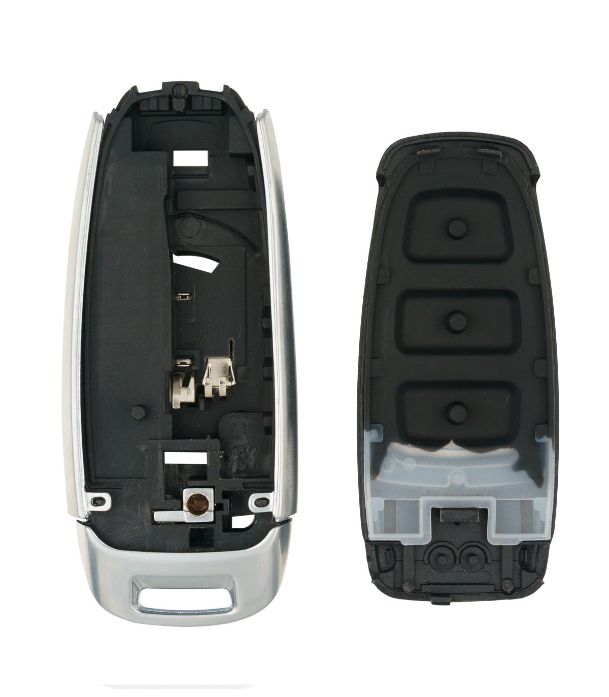 Coque de clé Audi A4,A6,A8,Q5,Q7 3 boutons - photo 2